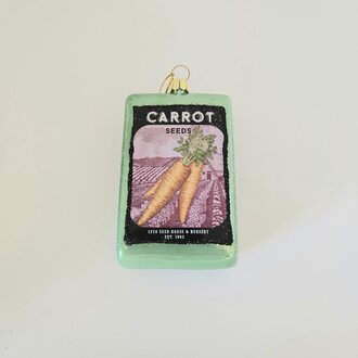 Vegetable  Seed Packet Orn I