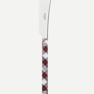 Sabre Flatware Spreader - White Tartan