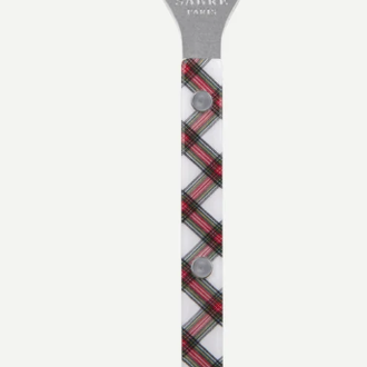 Sabre Flatware Bottle Opener - White Tartan