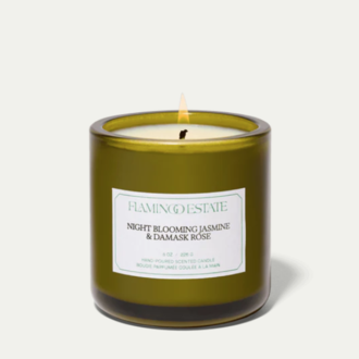 Flamingo Estate Night Blooming Jasmine & Damask Rose Candle