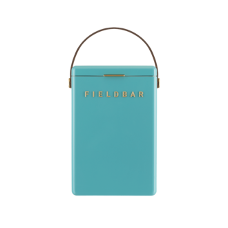 Fieldbar Fieldbar Drinks Box  - Bazaruto Blue w/ Leather Shoulder Strap