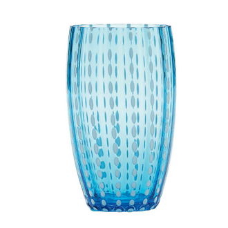 Zafferano America Perle Tumbler - Aquamarine