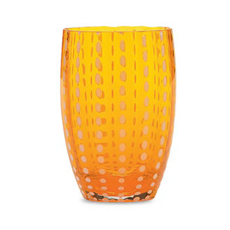 Zafferano America Perle Tumbler - Orange
