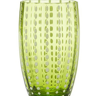Zafferano America Perle Tumbler - Apple Green