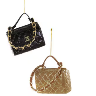 Luxe Handbag Orn (1257) Brn or Tan