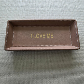 Eye Glass Tray - Dusty Pink - I Love Me