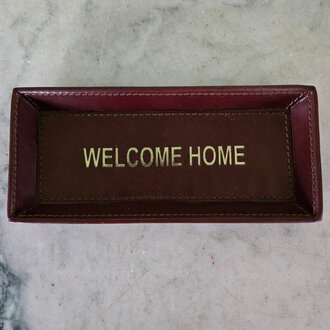 Eye Glass Tray - Brown - Welcome Home