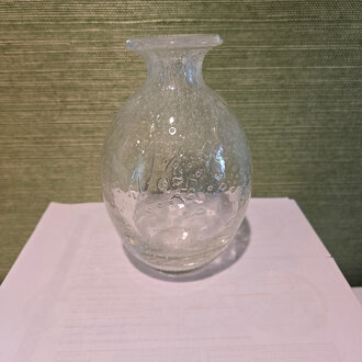 Nadiel Vase  Clear Bubble Large