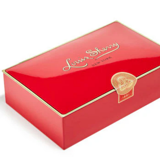 Louis Sherry Chocolate Vreeland Red  -12 piece