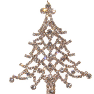 Diamond tree clear 9.2cm
