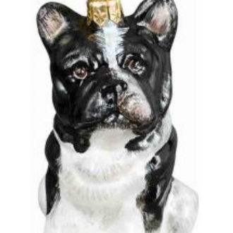 Joy to the World Collectibles French Bull Dog Black and White