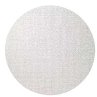 Wicker Round 15" Placement - White