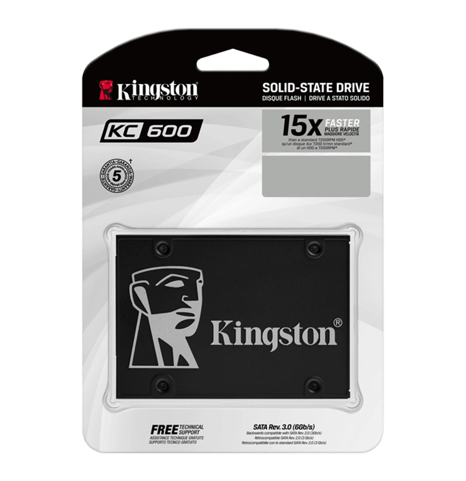 Kingston KC600 512GB SSD - HuskyTech @ St. Cloud University
