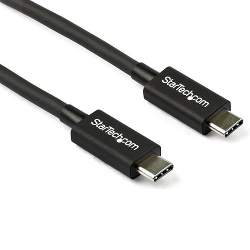 StarTech STARTECH 0.8m/2.7ft Thunderbolt 3 to Thunderbolt 3 Cable StarTech STARTECH 0.8m/2.7ft Thunderbolt 3 to Thunderbolt 3 Cable