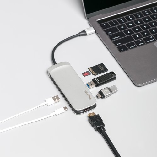 Kingston Kingston Nucleum 7-in-1 USB Type-C Hub Kingston Kingston Nucleum 7-in-1 USB Type-C Hub