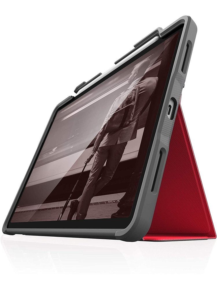 STM STM Dux Plus iPad 7th, 8th, and 9th Gen Case - Red