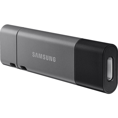 Samsung Samsung 64GB DUO Plus USB Type-C Flash Drive with USB Type-A Adapter Samsung Samsung 64GB DUO Plus USB Type-C Flash Drive with USB Type-A Adapter