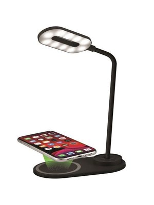 ChargeWorx Desk Lamp w/10W Wireless Charging Pad