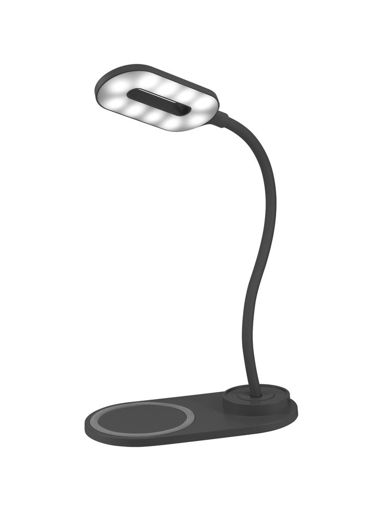 ChargeWorx Desk Lamp w/10W Wireless Charging Pad