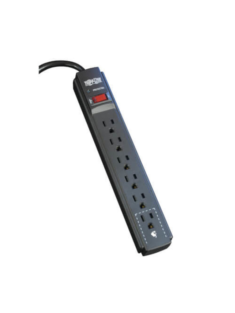 Tripp Lite Tripp Lite Surge Protector 6 Outlet 6ft Cord Black TL P6B EXCLUSIVE PRICE