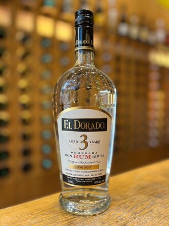 El Dorado Cask Aged 3-Years White Rum (750mL)