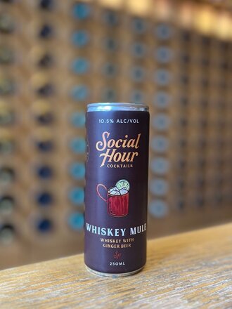Social Hour Whiskey Mule (250mL can)