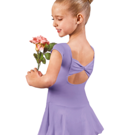 Eurotard 44285 Child Bow Back Leo with Attached Skirt