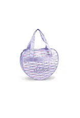 Danz N Motion B24510 Shimmering heart sequin tote