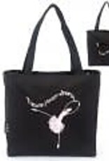 4954 Dance Your Dream Black Tote