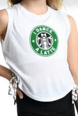 Danz N Motion 23300 I Dance a Latte Tank