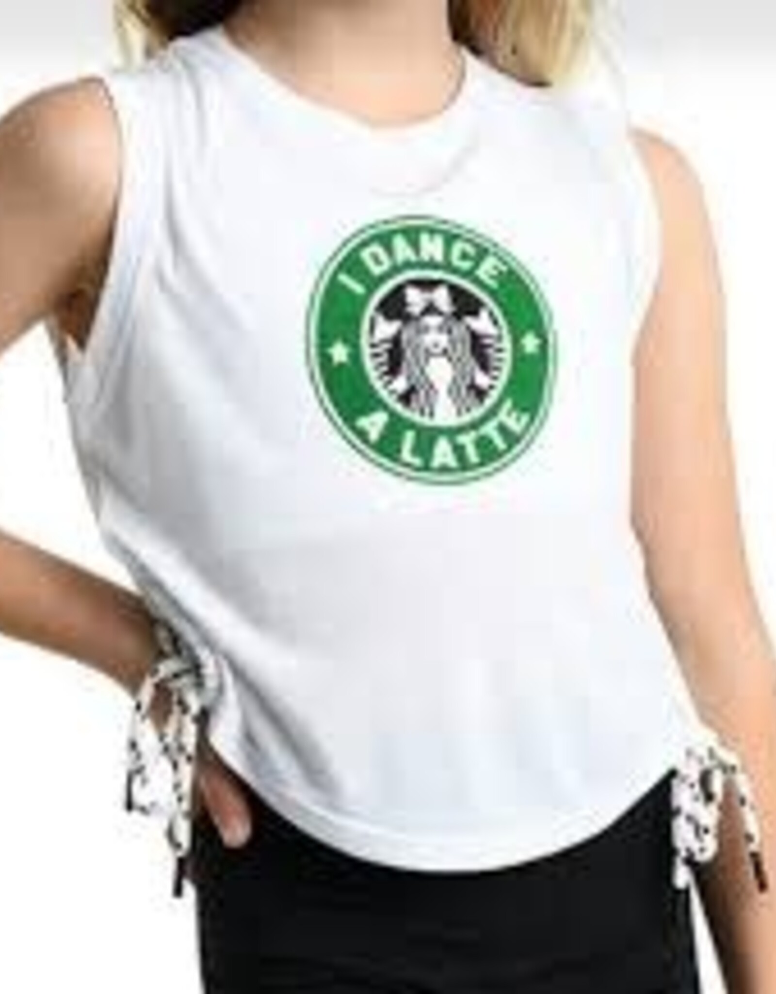 Danz N Motion 23300 I Dance a Latte Tank