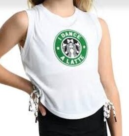 Danz N Motion 23300 I Dance a Latte Tank
