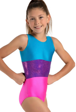 Capezio 12027C 3 Panel Gymnastics Leo
