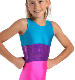 Capezio 12027C 3 Panel Gymnastics Leo