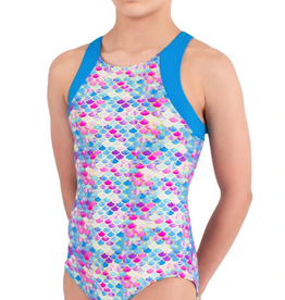 Eurotard Shimmering Scallop Racerback Leo G00GT2