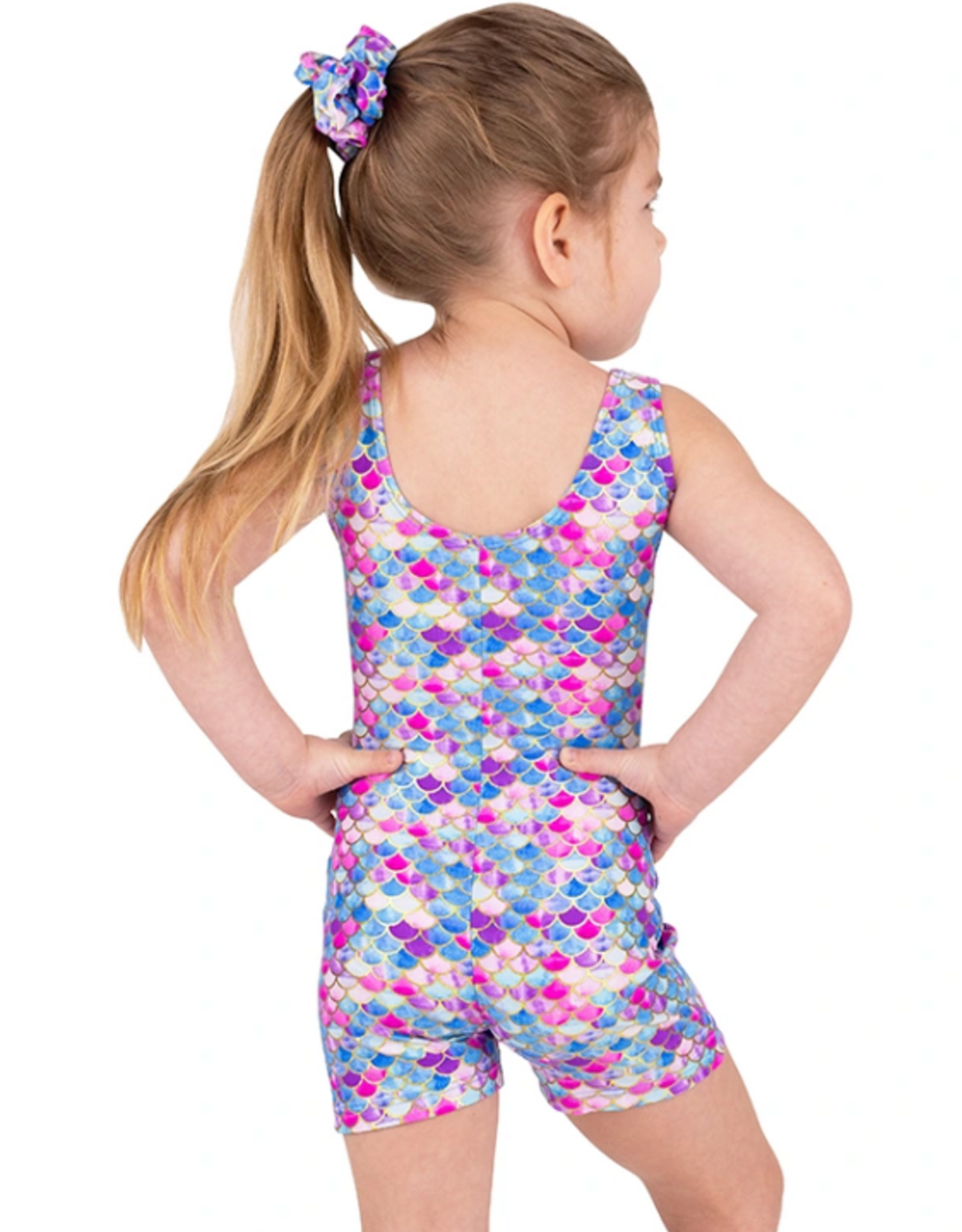 Eurotard Shimmering Scallop Biketard G00503