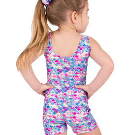 Eurotard Shimmering Scallop Biketard G00503