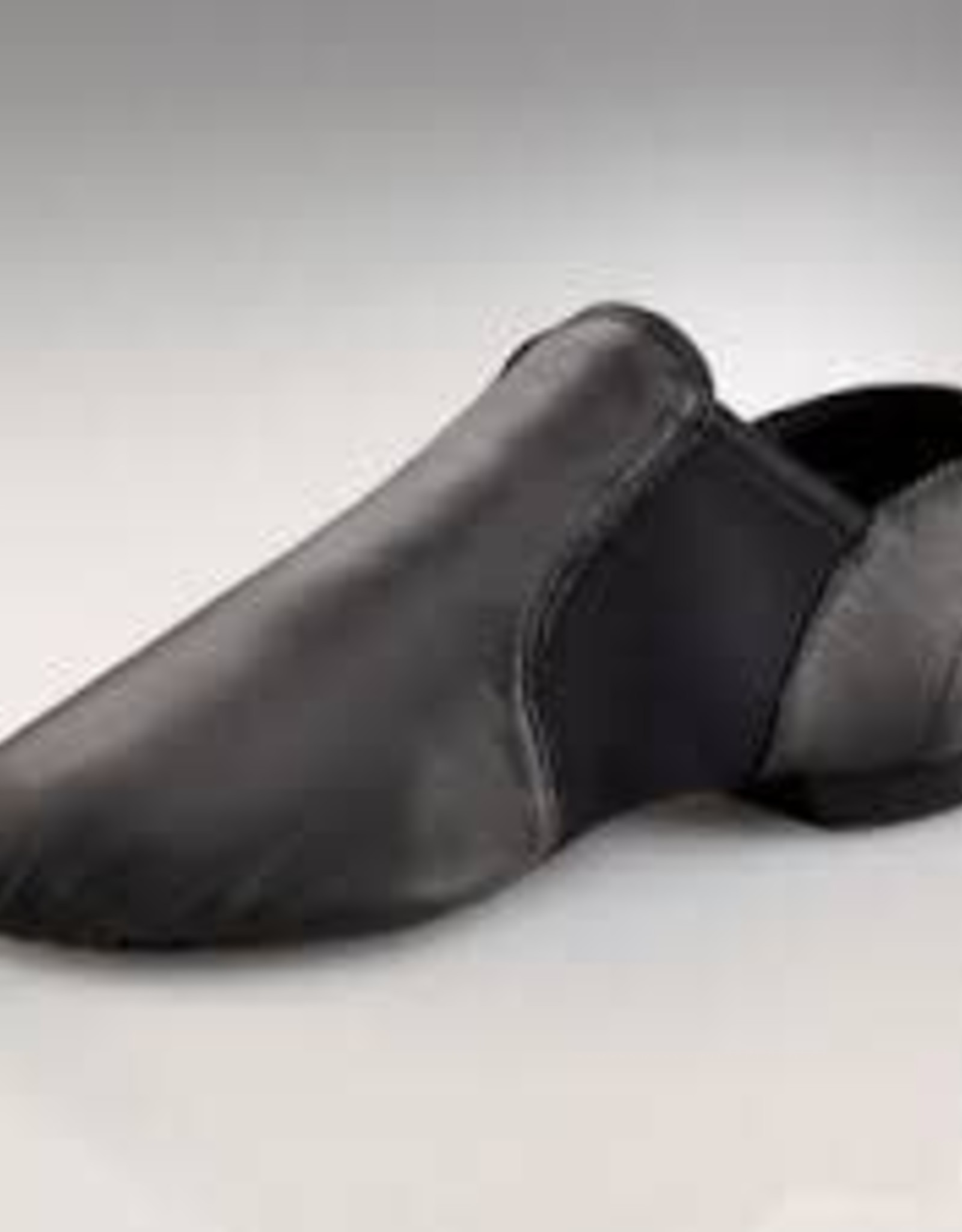 black slip on jazz shoes