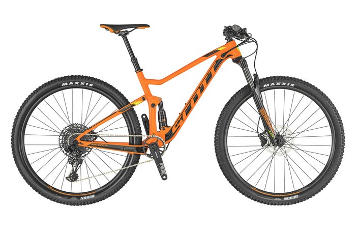 orange scott bike