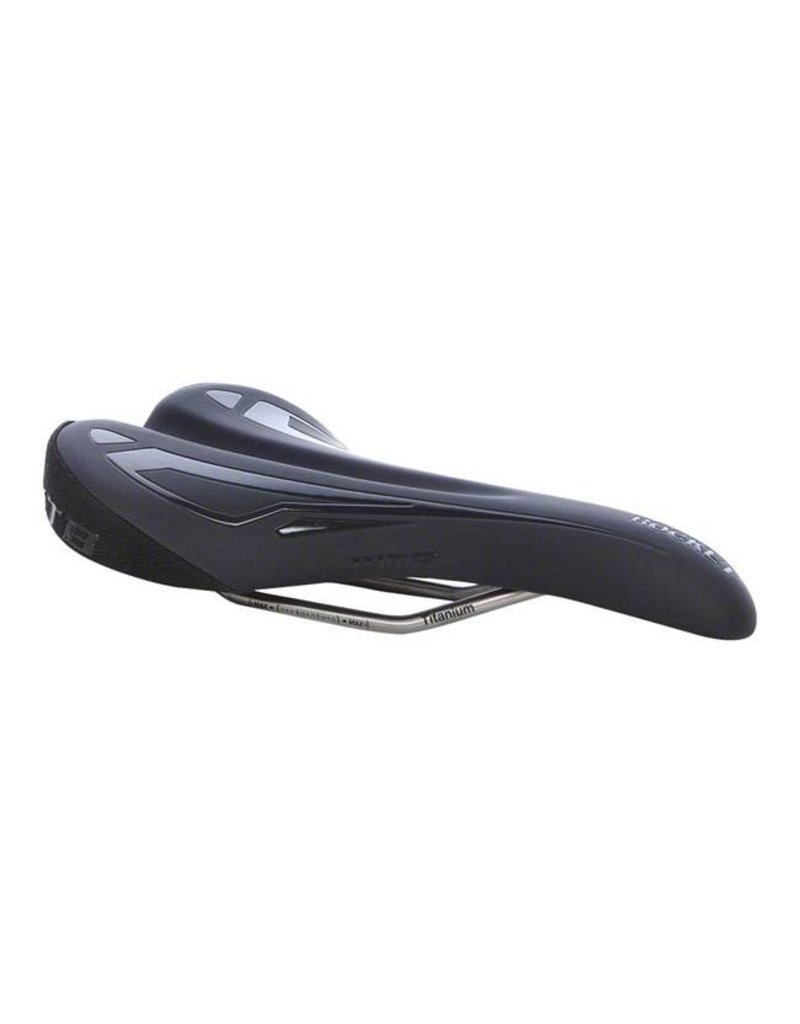 Titanium Rails WTB Rocket Team 142 Saddle Black//Gloss Black