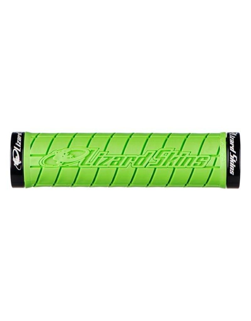 Lizard Skins Logo Lock On Grips Lime Green