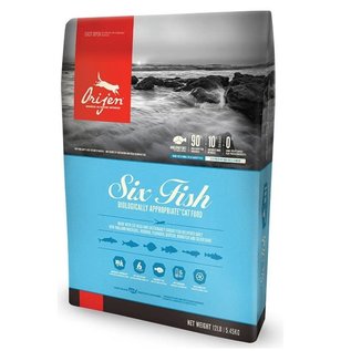 Champion Petfoods Orijen Six Fish Cat, 4#