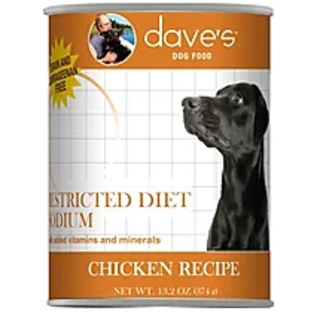 Daves Pet Food DAVES DOG RESTRICTED DIET 13OZ CANS