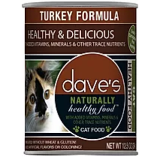 Daves Pet Food DAVES CAT NATURAL HEALTY 12oz CAN