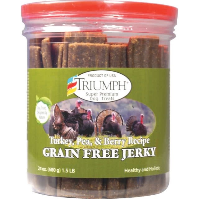 triumph grain free jerky bites