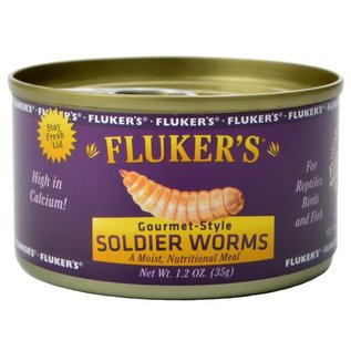 FLUKERS SOLDIER WORMS CAN 1.2OZ