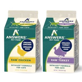 Answers ANSWERS Detailed complete frozen Cat food