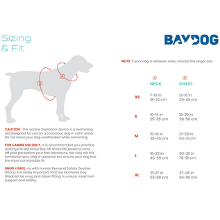 Baydog Baydog OffShore Monterey Bay Yellow Dog Life Jacket