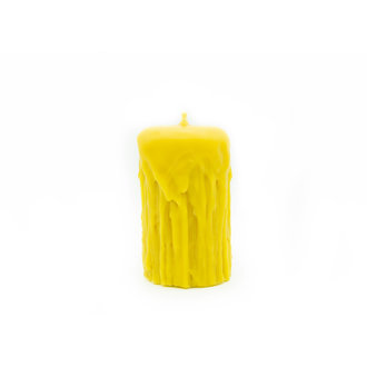 Chandelle Cire d'abeille - médiévale CM6 Chandelle Cire d'abeille - médiévale CM6