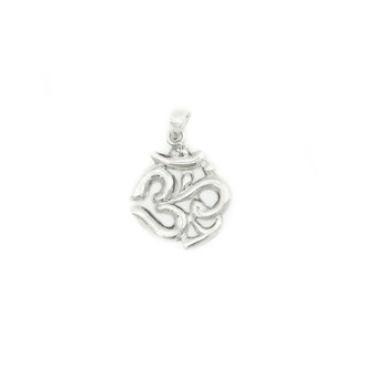 Silver Pendant - Hindu Om